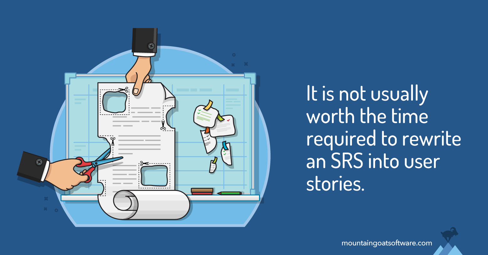 Can a Traditional SRS Be Converted into User Stories?